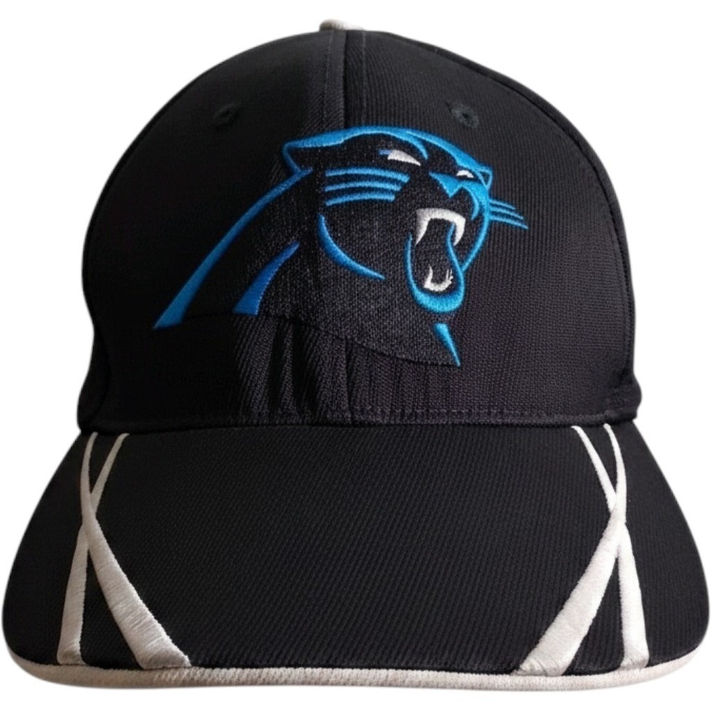 NFL‎ Carolina Panthers Black Basic Adjustable Cap/Hat by Fan Favorite